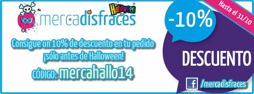 Disfraces baratos halloween mercadisfraces Descuento 10%