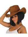 Sombrero Vaquero Marrón Tienda de disfraces online - Mercadisfraces