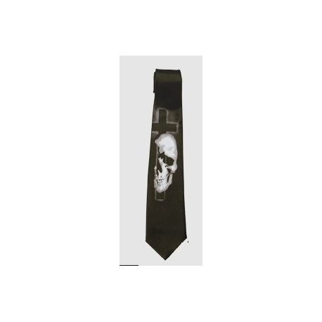 Corbata con calavera  Tienda de disfraces online - Mercadisfraces
