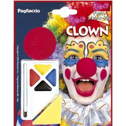 Kit Maquillaje Payaso Tienda de disfraces online - Mercadisfraces