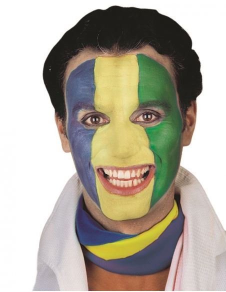 Kit Maquillaje Tricolor Negro Amarillo Rojo Tienda de disfraces online - Mercadisfraces Kit Maquillaje Tricolor Negro Amarillo Rojo Tienda de disfraces online - Mercadisfraces