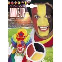 Kit Maquillaje Tricolor Azul Amarillo Verde Tienda de disfraces online - Mercadisfraces