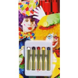 Set 5 lápices colores Tienda de disfraces online - Mercadisfraces