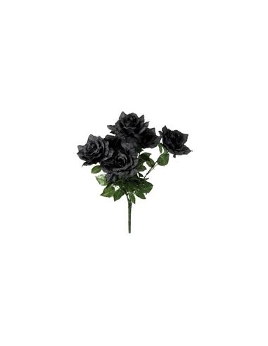 Ramo de rosas negras Tienda de disfraces online - venta disfraces