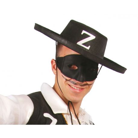 Sombrero del Zorro Fieltro Tienda de disfraces online - Mercadisfraces