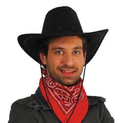 Sombrero Vaquero Negro Tienda de disfraces online - Mercadisfraces