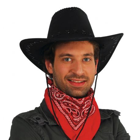 Sombrero Vaquero Negro Tienda de disfraces online - Mercadisfraces