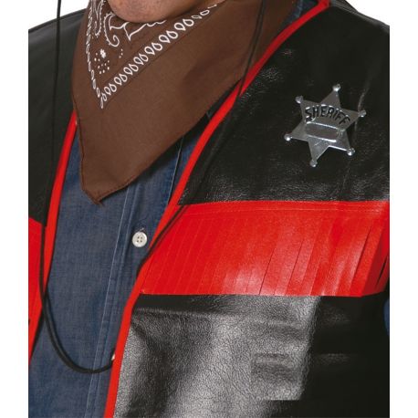 Estrella Sheriff Metálica Tienda de disfraces online - Mercadisfraces