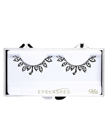 Pestañas Negra con Forma de Hoja Tienda de disfraces online - Mercadisfraces Pestañas Negra con Forma de Hoja Tienda de disfraces online - Mercadisfraces