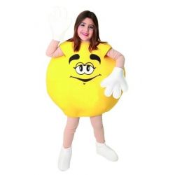 Disfraz Caramelo M&M Amarillo infantil Tienda de disfraces online - Mercadisfraces 2