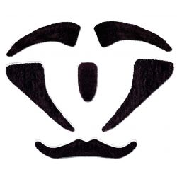 Set Bigote, Perilla, Cejas, Patillas. Tienda de disfraces online - Mercadisfraces 2