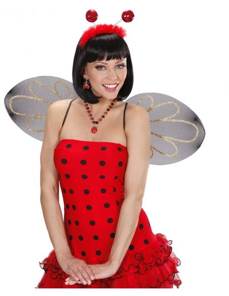 Set de Joyas Mariquita Tienda de disfraces online - Mercadisfraces Set de Joyas Mariquita Tienda de disfraces online - Mercadisfraces