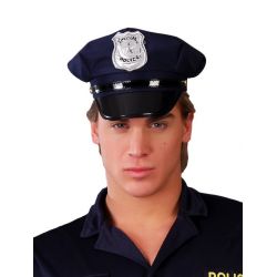Gorra Policia azul Tienda de disfraces online - Mercadisfraces