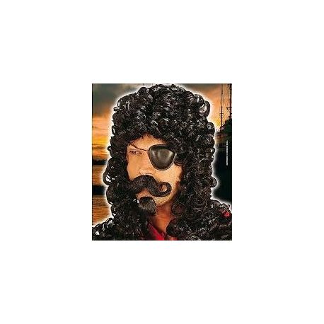 Peluca Capitan Negra Tienda de disfraces online - Mercadisfraces
