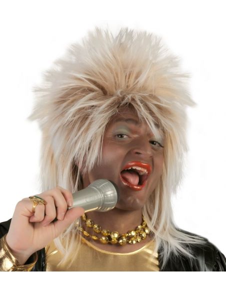 Peluca Rock Star Rubia Tienda de disfraces online - Mercadisfraces Peluca Rock Star Rubia Tienda de disfraces online - Mercadisfraces