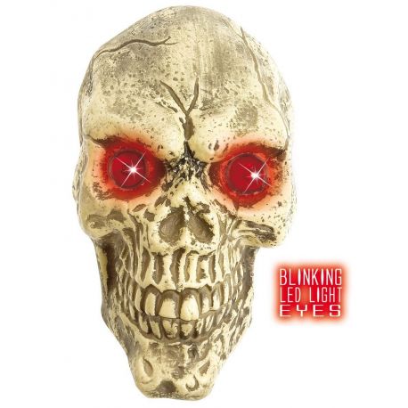 Media Calavera con Luz Tienda de disfraces online - Mercadisfraces