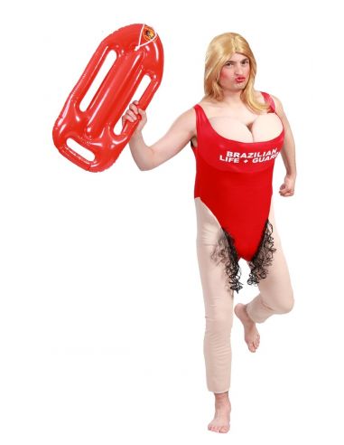 Disfraz Vigilante machote de la Playa Tienda de disfraces online - Mercadisfraces