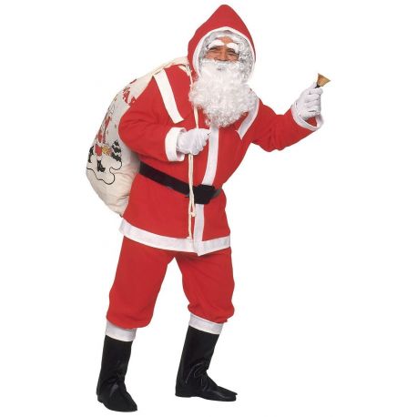 Disfraz Papa Noel de Lujo para adulto Tienda de disfraces online - Mercadisfraces