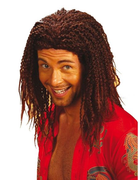 Peluca Rastas Castaño Tienda de disfraces online - Mercadisfraces Peluca Rastas Castaño Tienda de disfraces online - Mercadisfraces