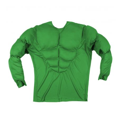 Camisa Super Musculos Verde Tienda de disfraces online - Mercadisfraces