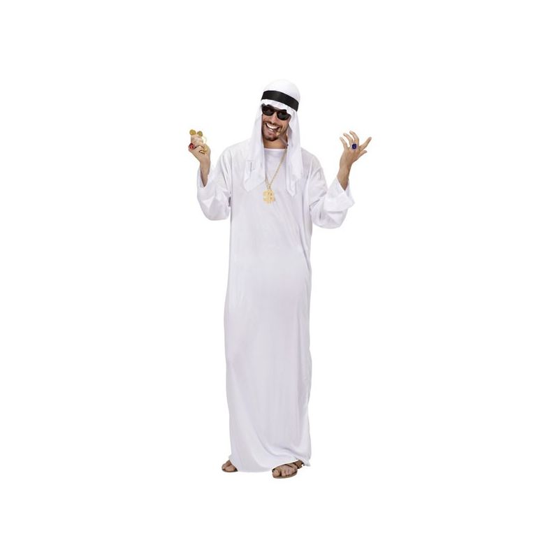 Disfraz de Jeque Árabe del Petróleo para Hombre
