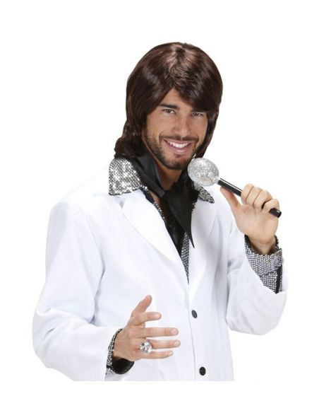 Peluca 70s Pop Star Benny Tienda de disfraces online - Mercadisfraces