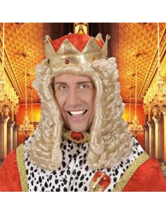 Peluca Rey de Época Rubia Tienda de disfraces online - Mercadisfraces 2