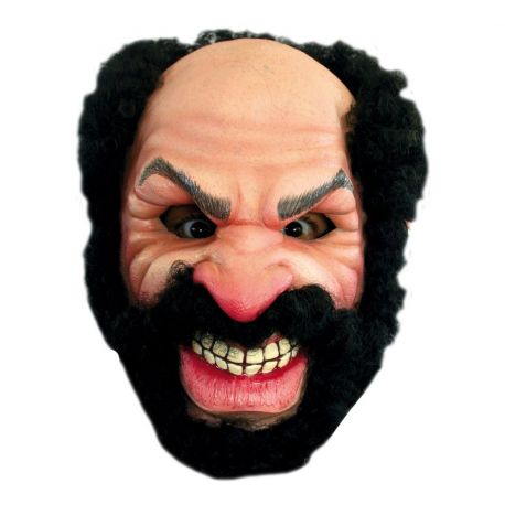 Mascara Petrov con Pelo de Latex Tienda de disfraces online - Mercadisfraces