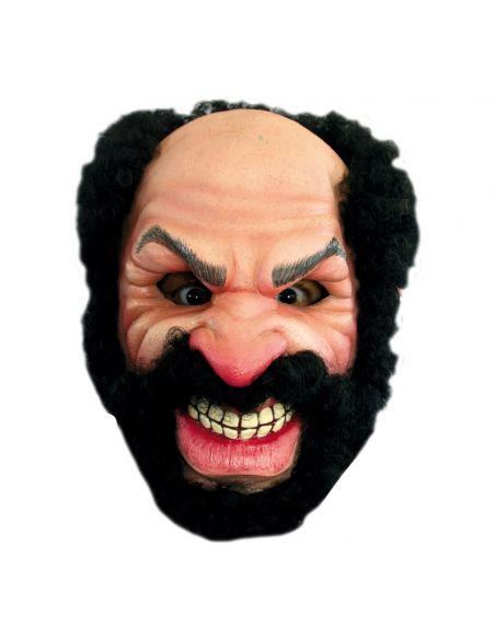 Mascara Petrov con Pelo de Latex Tienda de disfraces online - Mercadisfraces
