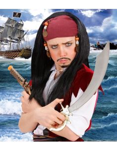 Peluca Pirata con Pañuelo infantil Tienda de disfraces online - venta disfraces