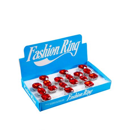 Anillo Lujo Extra Rojo Tienda de disfraces online - Mercadisfraces