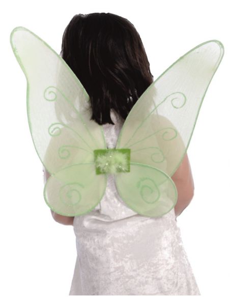 Alas Campanilla Verdes 46 cm. Tienda de disfraces online - Mercadisfraces