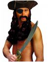 Bigote con Parche Pirata Tienda de disfraces online - Mercadisfraces