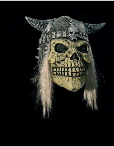 Máscara de vikingo calavera Tienda de disfraces online - Mercadisfraces