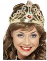 Corona Reina en Oro o Plata con Piedras Tienda de disfraces online - Mercadisfraces