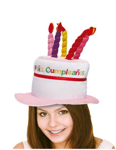 Sombrero Cumpleaños Feliz Tienda de disfraces online - Mercadisfraces