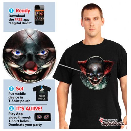 Camiseta Payaso Diabolico Morphsuit Adulto Tienda de disfraces online - Mercadisfraces