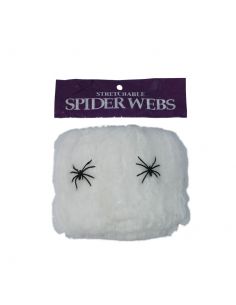 Tela araña en blanco Tienda de disfraces online - Mercadisfraces