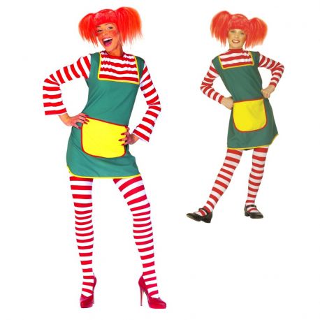 Disfraz de Niña Calzaslargas Tienda de disfraces online - Mercadisfraces