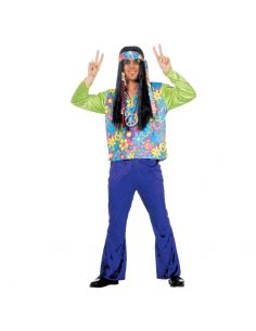 Disfraz de Hippie Flores para Hombre Tienda de disfraces online - venta disfraces