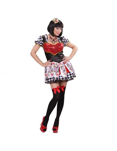 Disfraz Reina de Corazones para mujer Tienda de disfraces online - Mercadisfraces