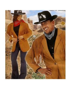 Disfraz Chaqueta Vaquero del oeste para hombre Tienda de disfraces online - venta disfraces