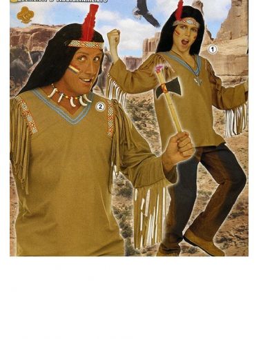  Casaca de Indio Apache para adulto