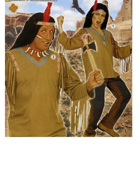 Casaca de Indio Apache para adulto Tienda de disfraces online - Mercadisfraces