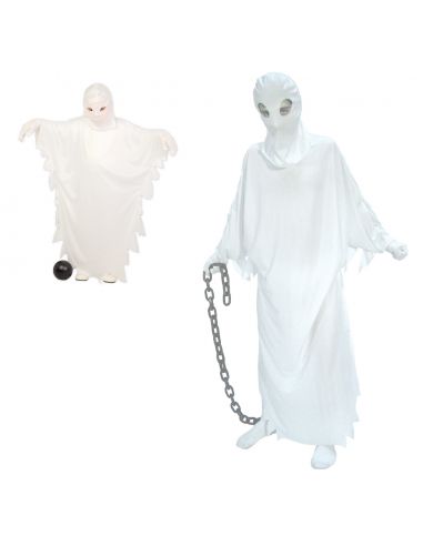 Disfraz Fantasma Hombre Adulto Para Halloween, Carnaval, Fiesta