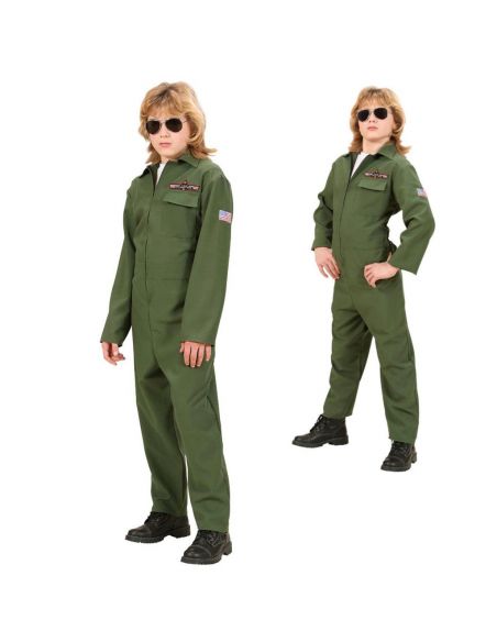 Disfraz Piloto de Caza infantil Tienda de disfraces online - Mercadisfraces