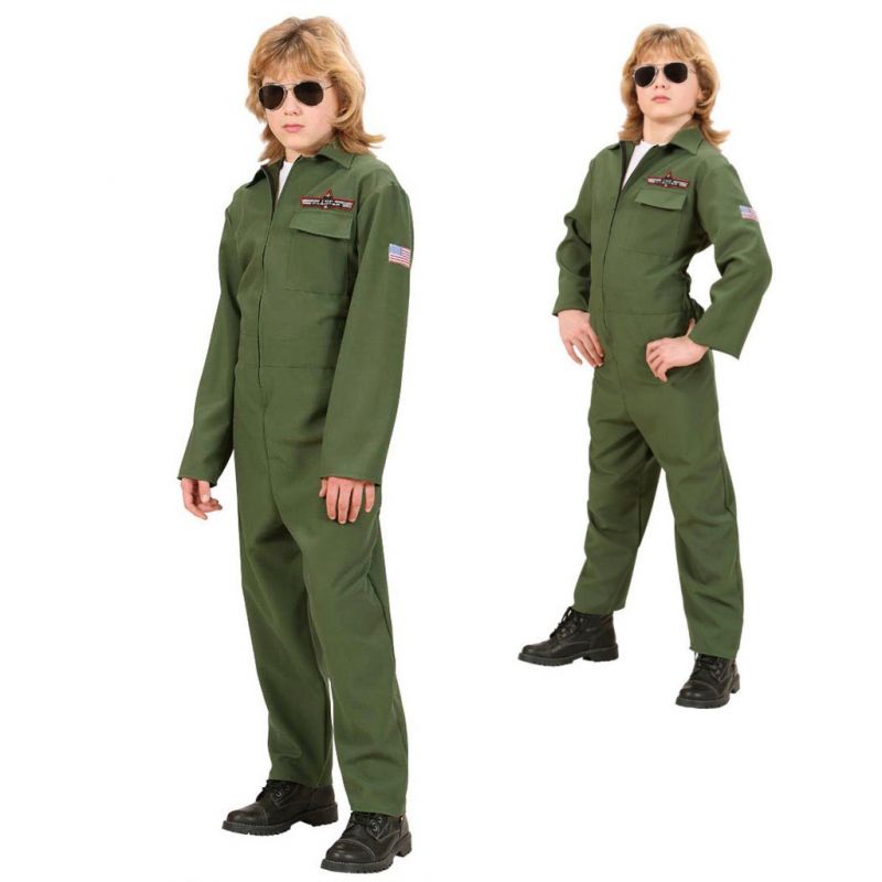 Disfraz de Piloto de Combate Top Gun para Hombre
