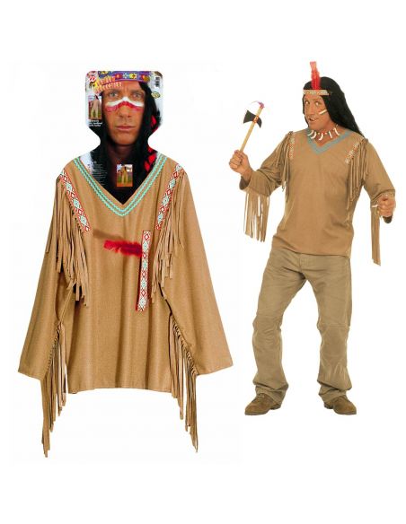 Casaca de Indio Apache Talla XL Tienda de disfraces online - Mercadisfraces