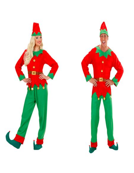 Disfraz Elfo mujer ayudante de papa Noel Tienda de disfraces online - Mercadisfraces