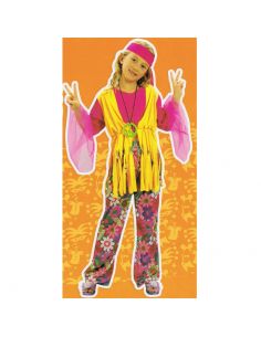 Disfraz de Hippie para niña Tienda de disfraces online - Mercadisfraces 2